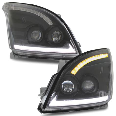 toyota prado 120 led headlights